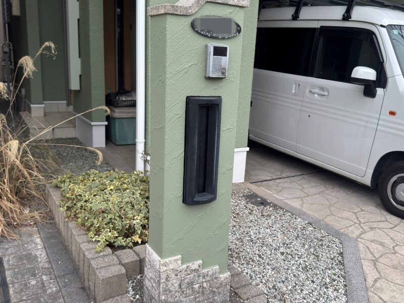 横浜市栄区I様邸グランセラトップ1液水性外壁塗装施工後