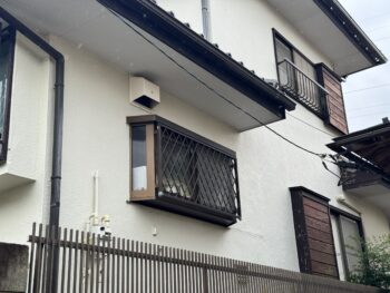 横浜市栄区K様邸パーフェクトトップSi外壁塗装施工前