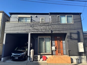 横浜市旭区 F 様邸 グランセラトップ1液水性外壁塗装