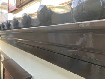 横浜市栄区K様邸軒樋塗装施工後