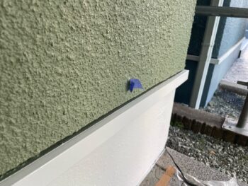 横浜市栄区I様邸水切り塗装施工後