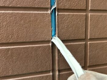 横浜市中区M様邸シーリング打ち換え前撤去作業
