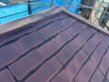 横浜市中区M様邸グランセラベスト2液ファイン屋根塗装施工前