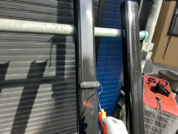 横浜市中区M様邸エアコンスリムダクト塗装