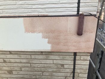横浜市磯子区M様邸幕板塗装下塗り