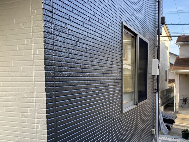 横浜市磯子区M様邸水性シリコンベスト屋根塗装施工後