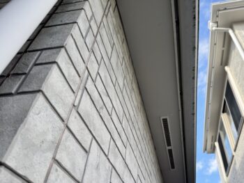 横浜市戸塚区M様邸グランセラトップ1液水性外壁塗装施工前