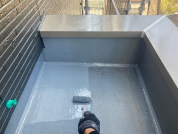 横浜市磯子区M様邸FRP防水保護塗装施工事例