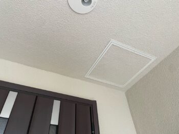 横浜市港南区H様邸軒天塗装施工後