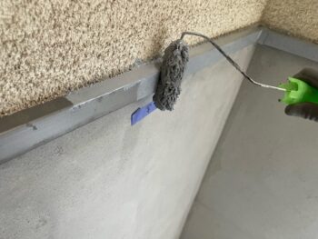横浜市港南区H様邸水切り錆止め塗装