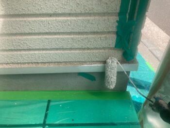 横浜市栄区H様邸水切り錆止め塗装