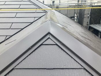 横浜市栄区H様邸棟板金塗装施工後
