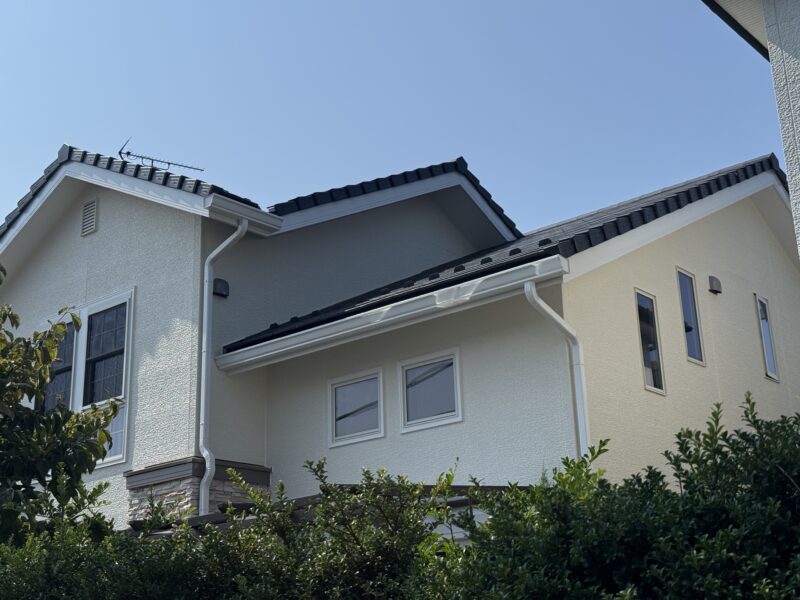 横浜市栄区W様邸グランセラトップ1液水性外壁塗装施工後