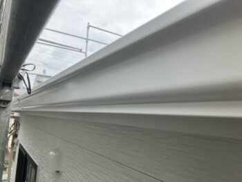 横浜市保土ヶ谷区D様邸軒樋塗装施工後
