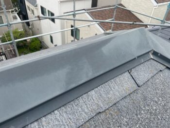 横浜市港南区H様邸棟板金塗装施工前