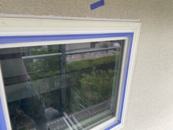 横浜市栄区W様邸化粧枠塗装施工前