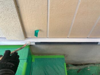 横浜市緑区N様邸水切り錆止め塗装