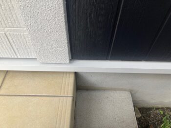 横浜市緑区N様邸水切り塗装施工後