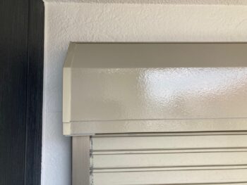 横浜市都筑区N様邸シャッターボックス塗装施工後